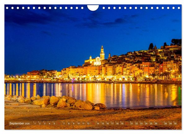 Produktbild: Zauber der C&ocirc;te d'Azur (Wandkalender 2026 DIN A4 quer), CALVENDO Monatskalender