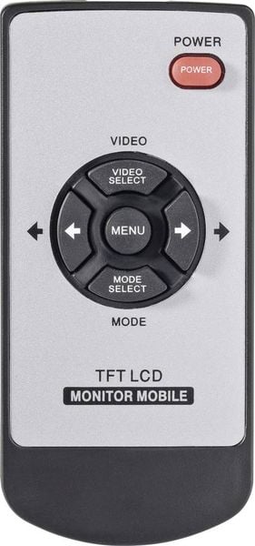 Produktbild: Renkforce T-701B Auto LCD-Monitor 17.8cm 7 Zoll