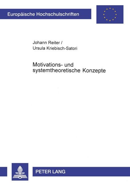 Produktbild: Motivations- und systemtheoretische Konzepte