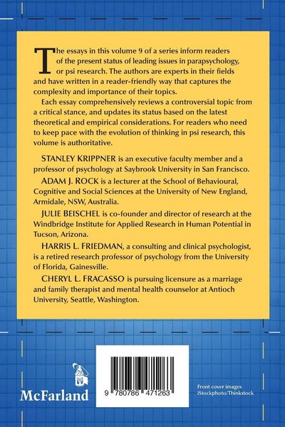 Produktbild: Advances in Parapsychological Research 9