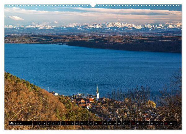 Produktbild: Herbst rund um den Bodensee (Wandkalender 2026 DIN A2 quer), CALVENDO Monatskalender