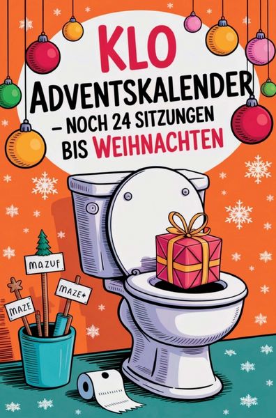 Produktbild: Klo Adventskalender - Noch 24 Sitzungen bis Weihnachten: