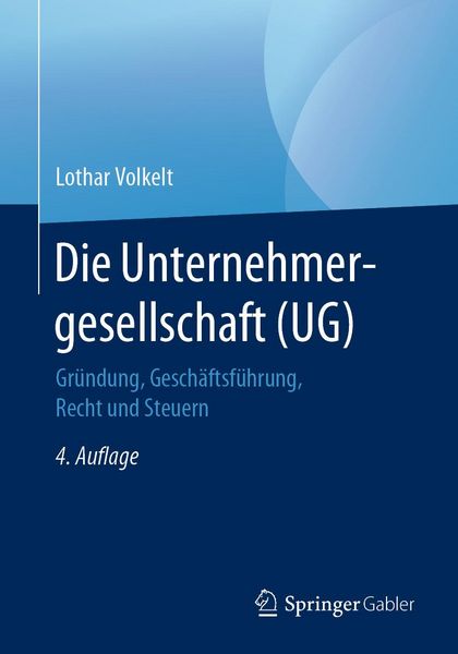Produktbild: Die Unternehmergesellschaft (UG)
