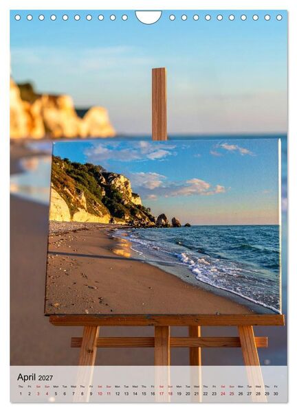 Produktbild: Easel in a Quiet World (Wall Calendar 2027 DIN A4 portrait), CALVENDO 12 Month Wall Calendar