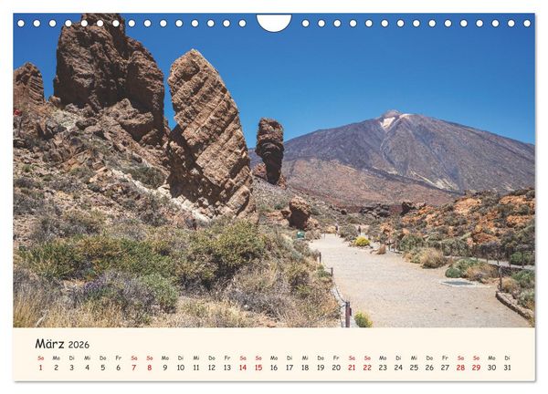 Produktbild: Teneriffa in Bildern (Wandkalender 2026 DIN A4 quer), CALVENDO Monatskalender