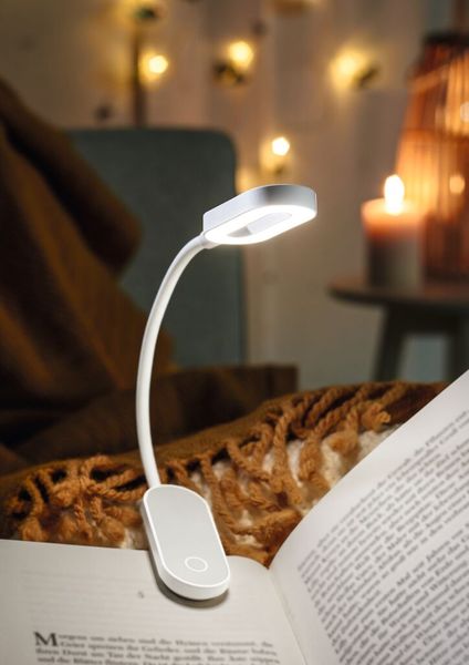 BO-CAMP Leselampe Touch - Klemmleuchte LED Campinglampe Buch