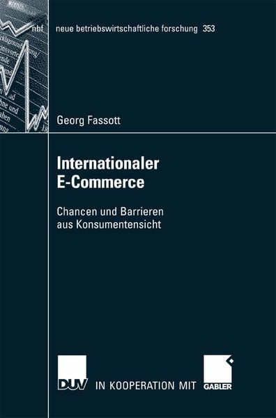 Internationaler E-Commerce, Taschenbuch von Georg Fassott, Deutscher Universitätsverlag, 9783835006706