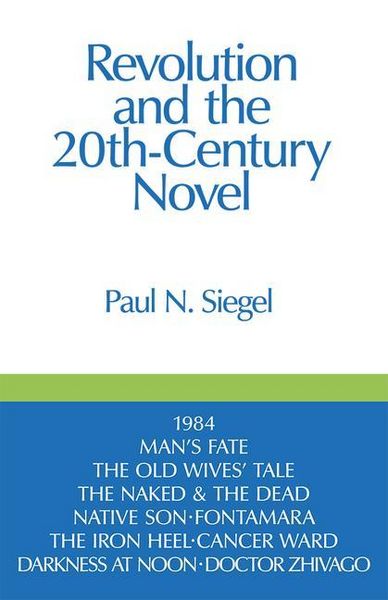 Produktbild: Revolution and the Twentieth Century Novel