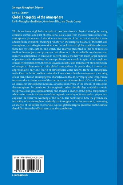 Produktbild: Global Energetics of the Atmosphere
