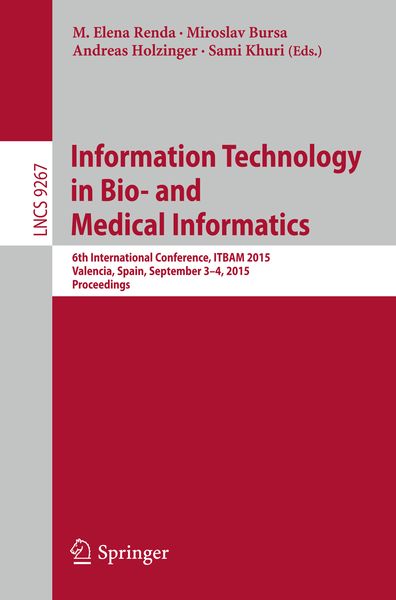 Produktbild: Information Technology in Bio- and Medical Informatics