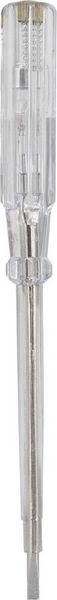 Produktbild: TOOLCRAFT Phasenpr&uuml;fer Klingenbreite=4 mm Klingenl&auml;nge=100 mm Spannung (Bereich)=100 - 250 V/AC