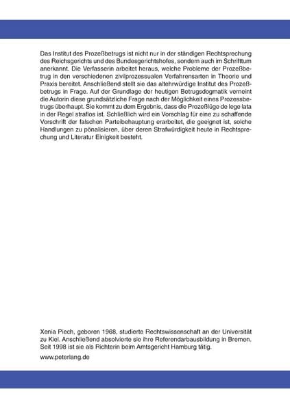 Produktbild: Der Proze&szlig;betrug im Zivilproze&szlig;