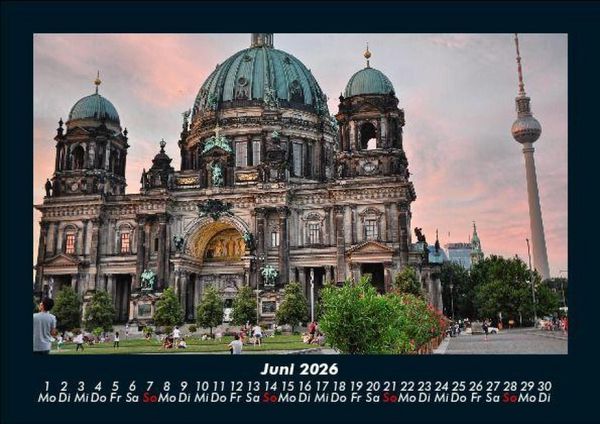 Produktbild: Berlin 2026 Fotokalender DIN A5