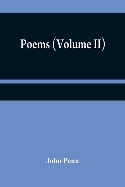 Produktbild: Poems (Volume II)