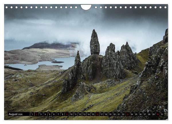 Produktbild: Isle of Skye - so sch&ouml;n kann schlechtes Wetter sein (Wandkalender 2026 DIN A4 quer), CALVENDO Monatskalender