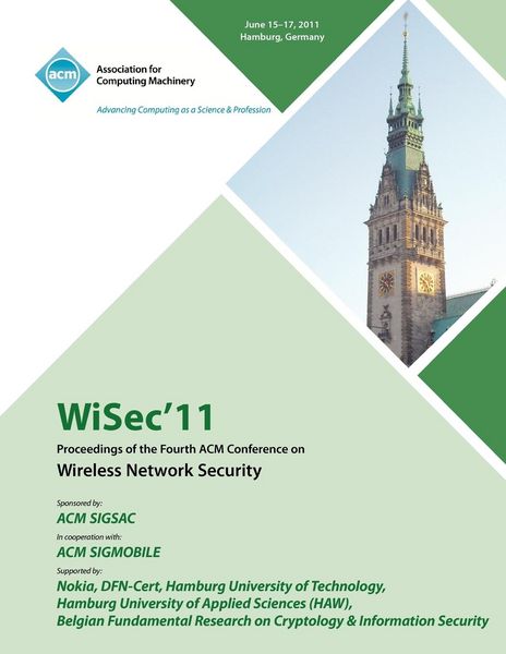 Produktbild: WiSec 11 Proceedings of the Fourth ACM Conference on Wireless Network Security