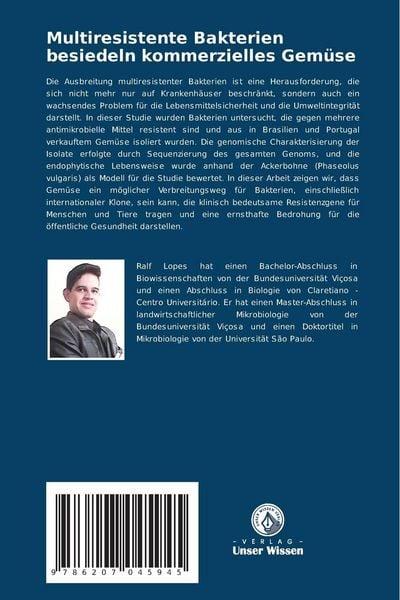 Produktbild: Multiresistente Bakterien besiedeln kommerzielles Gem&uuml;se