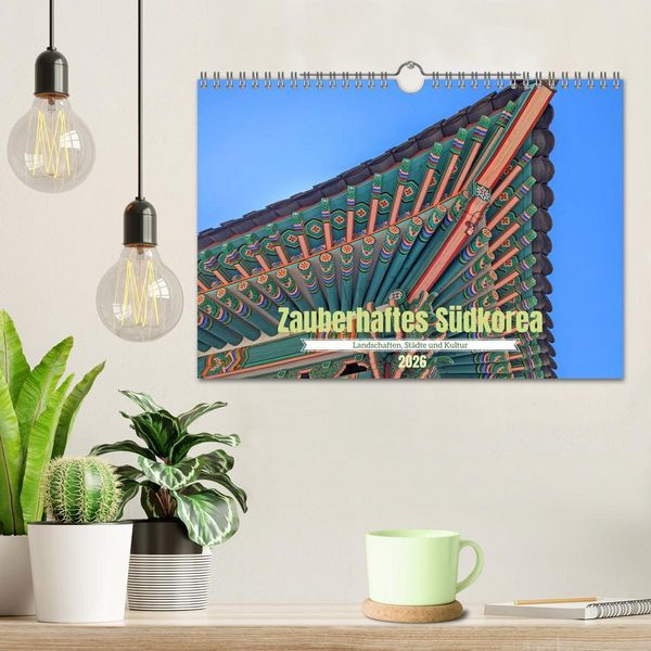 Produktbild: Zauberhaftes S&uuml;dkorea Landschaften, St&auml;dte und Kultur (Wandkalender 2026 DIN A4 quer), CALVENDO Monatskalender