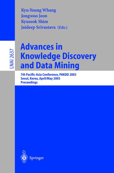 Produktbild: Advances in Knowledge Discovery and Data Mining