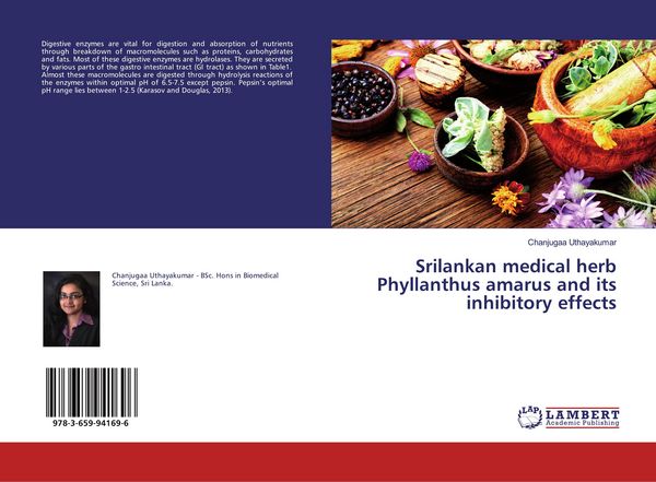 Produktbild: Srilankan medical herb Phyllanthus amarus and its inhibitory effects