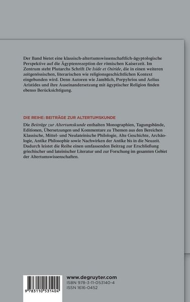 Produktbild: Platonismus und sp&auml;t&auml;gyptische Religion
