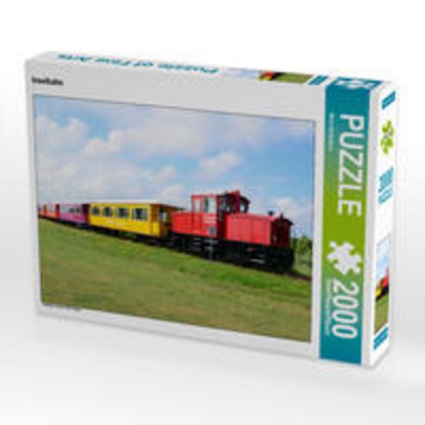 CALVENDO Puzzle Inselbahn | 2000 Teile Lege-Größe 90 × 67 cm Foto-Puzzle für glückliche Stunden