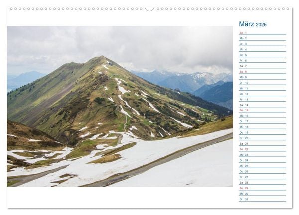 Produktbild: Region Oberstdorf - Kleinwalsertal und Nebelhorn (Wandkalender 2026 DIN A2 quer), CALVENDO Monatskalender