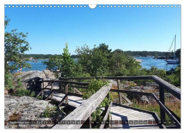 Produktbild: Wandern in Schweden - Einladung in die Natur (Wandkalender 2027 DIN A3 quer), CALVENDO Monatskalender