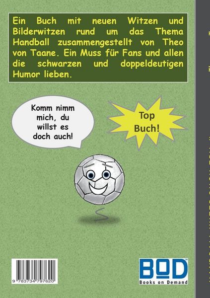 Produktbild: Handball Witze Buch - Teil II