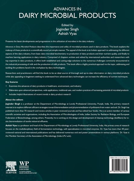 Produktbild: Advances in Dairy Microbial Products