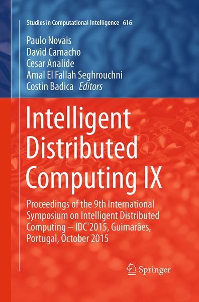Produktbild: Intelligent Distributed Computing IX