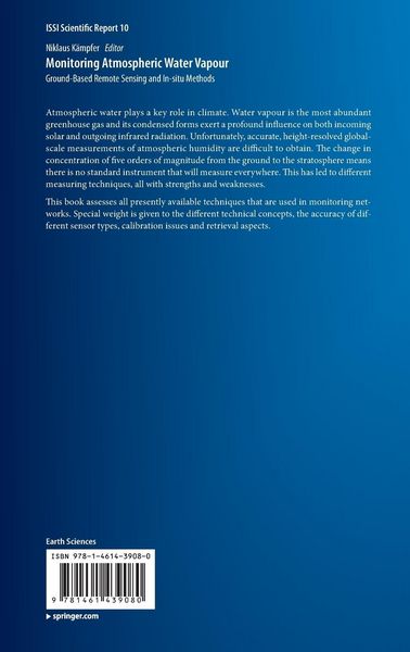 Produktbild: Monitoring Atmospheric Water Vapour
