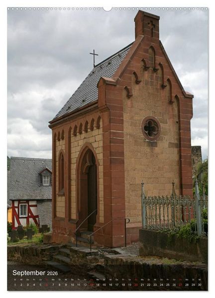 Produktbild: Oberwesel am Rhein (Wandkalender 2026 DIN A2 hoch), CALVENDO Monatskalender
