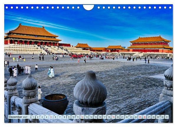 Produktbild: Erlebnis China (Wandkalender 2027 DIN A4 quer), CALVENDO Monatskalender