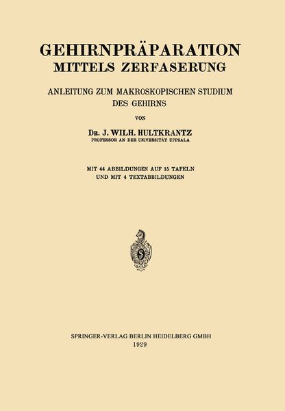 Produktbild: Gehirnpr&auml;paration Mittels Zerfaserung