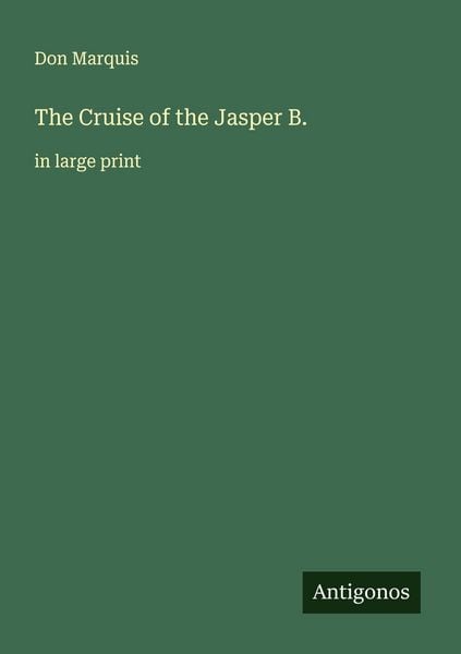 Produktbild: The Cruise of the Jasper B.