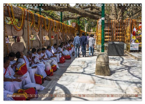 Produktbild: Mahabodhi &ndash; Der wichtigste buddhistische Tempel (Wandkalender 2026 DIN A3 quer), CALVENDO Monatskalender