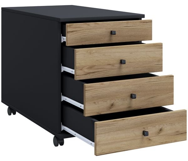 Produktbild: Rollcontainer B&uuml;rocontainer Schublade Lona 75 cm