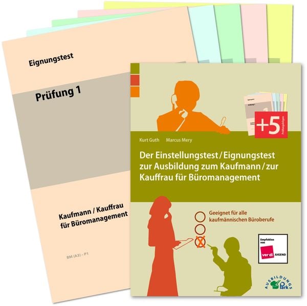 Der Einstellungstest / Eignungstest zur Ausbildung zum Kaufmann / zur Kauffrau für Büromanagement