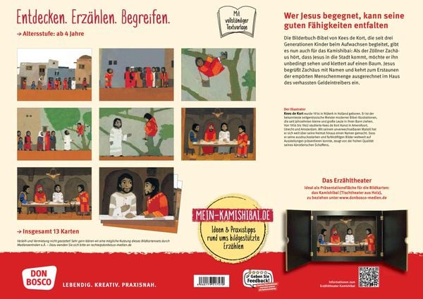 Produktbild: Zach&auml;us. Kamishibai Bildkartenset