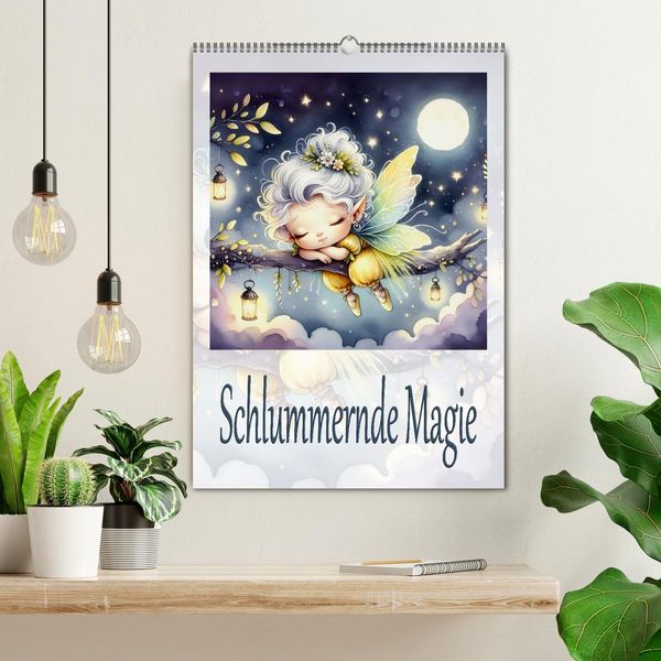 Produktbild: Schlummernde Magie (Wandkalender 2026 DIN A2 hoch), CALVENDO Monatskalender