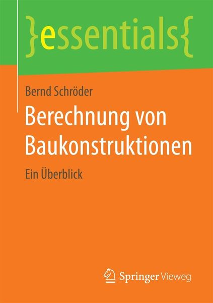 Produktbild: Berechnung von Baukonstruktionen