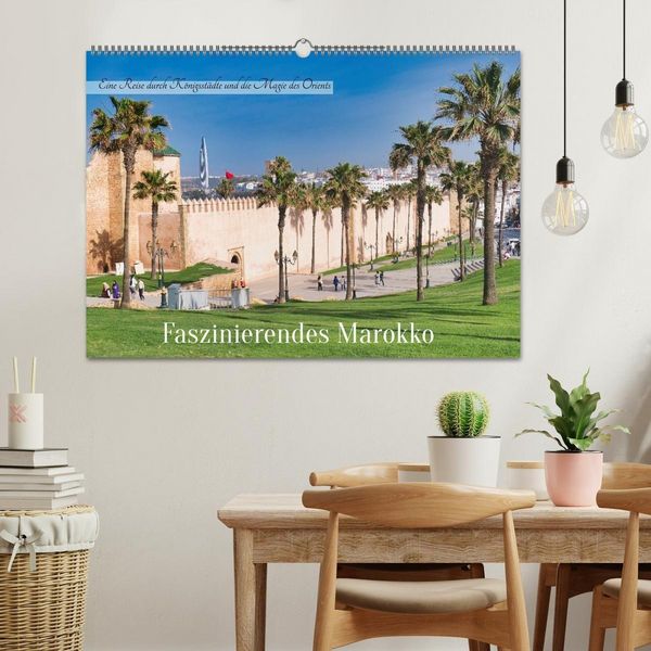 Produktbild: Faszinierendes Marokko (Wandkalender 2026 DIN A2 quer), CALVENDO Monatskalender