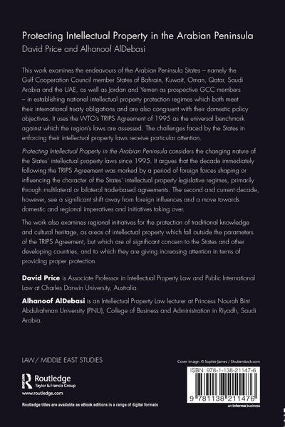 Produktbild: Protecting Intellectual Property in the Arabian Peninsula