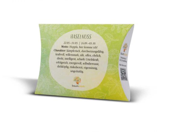Produktbild: Handschmeichler Haselnuss 45mm m. Baumhoroskop