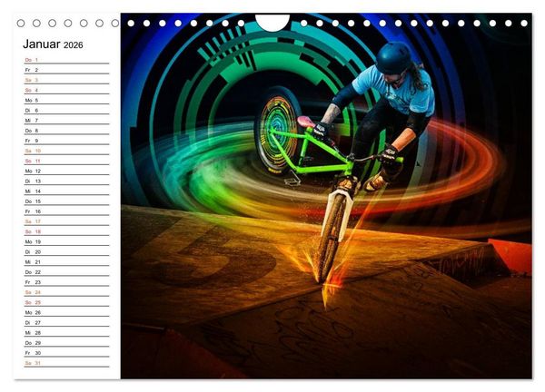 Produktbild: BMX My Life (Wandkalender 2026 DIN A4 quer), CALVENDO Monatskalender
