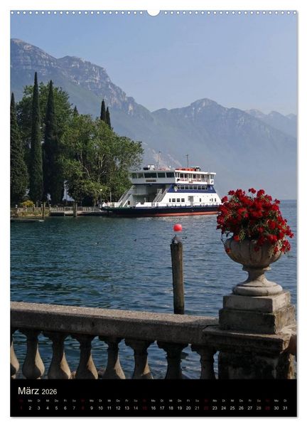 Produktbild: Am Gardasee (Wandkalender 2026 DIN A2 hoch), CALVENDO Monatskalender
