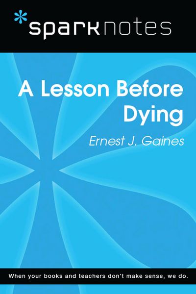 Produktbild: A Lesson Before Dying (SparkNotes Literature Guide)