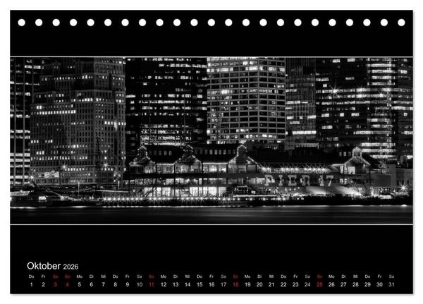 Produktbild: NEW YORK CITY H&ouml;hepunkte im Panoramaformat (Tischkalender 2026 DIN A5 quer), CALVENDO Monatskalender
