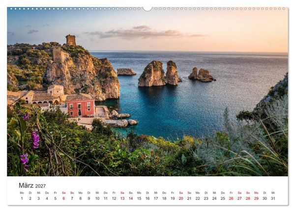 Produktbild: Italien - Eine Reise durch das traumhafte Italien. (hochwertiger Premium Wandkalender 2027 DIN A2 quer), Kunstdruck in Hochglanz
